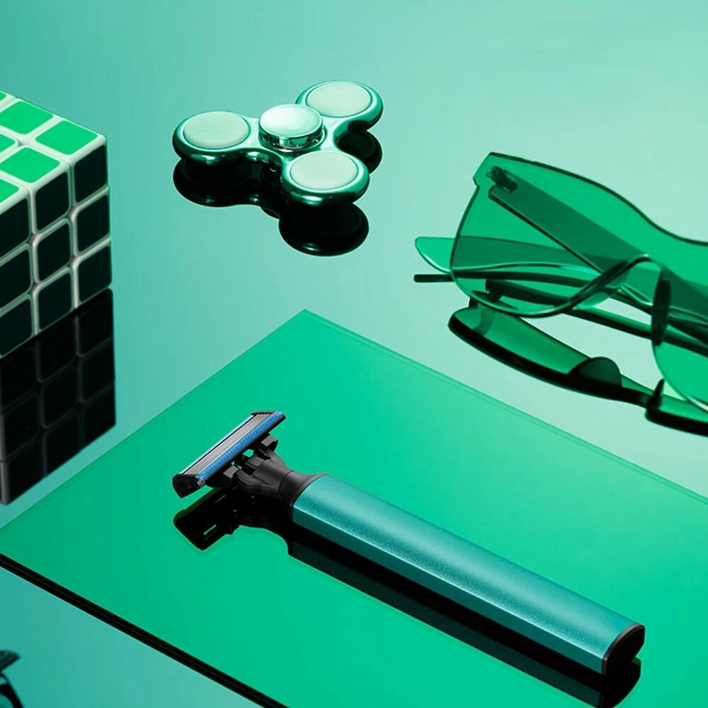 Картинки Набор для бритья Haunxing Lemon Razor H506-6 Green