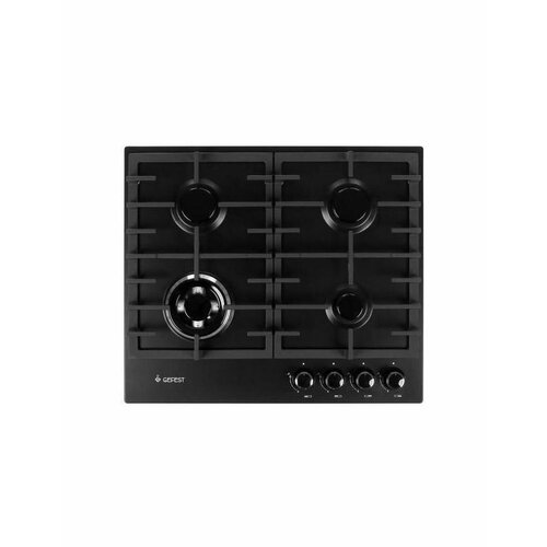 Газовая варочная поверхность Gefest ПВГ 1214-01 К2 черный матовый 18228₽