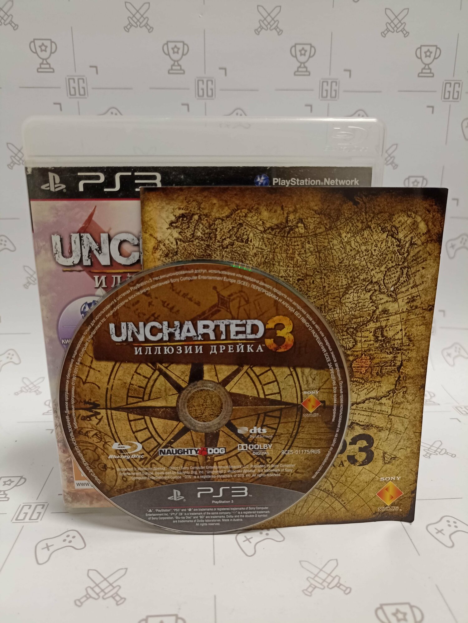 Uncharted 3 Иллюзии Дрейка (PS3, RU) — фото 1