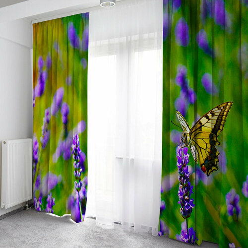 Шторы из габардина с фотопринтом Good Room, 290x290 см.