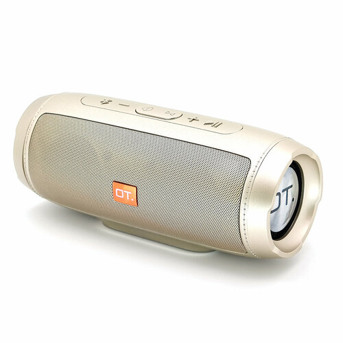 Колонка беспроводная Bluetooth OT-SPB105 золотая 1790₽