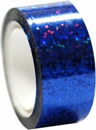 Обмотка PASTORELLI Diamond для гимнастических обручей булав клейкая без подложки, 00240 Синий