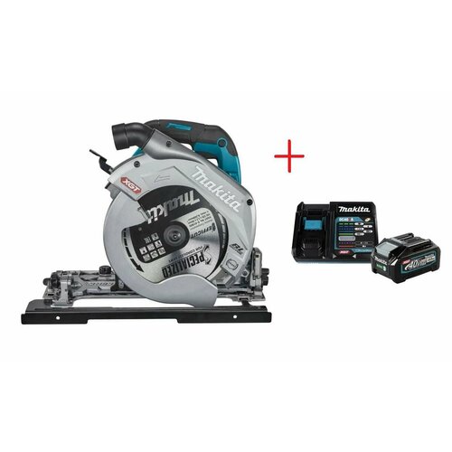Пила дисковая аккумуляторная Makita HS009GD401 40В 235мм акк BL4040 40 В 40 Ач ЗУ DC40RA 59568₽