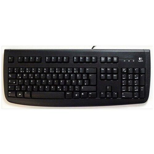 Клавиатура Logitech Deluxe 250 PS2 черный 967642-0112 2164₽