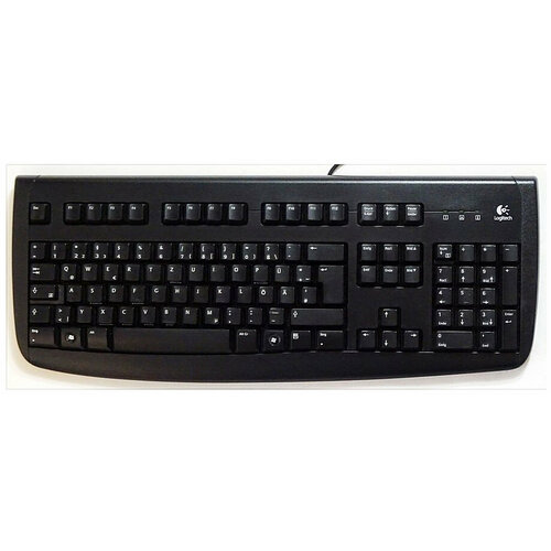 Клавиатура Logitech Deluxe 250, PS/2, черный (967642-0112)