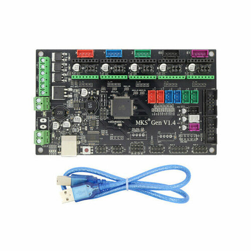 Материнская плата управления для 3D принтера MKS Gen V 14 с поддержкой A4988 DRV8825 TMC2100 5965₽