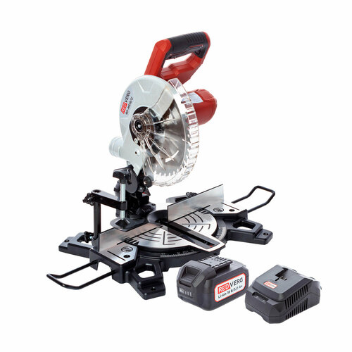 Пила торцовочная аккумуляторная REDVERG RD-MS18U-K ЗУ 4Ач 5Ач АКБ 21590₽