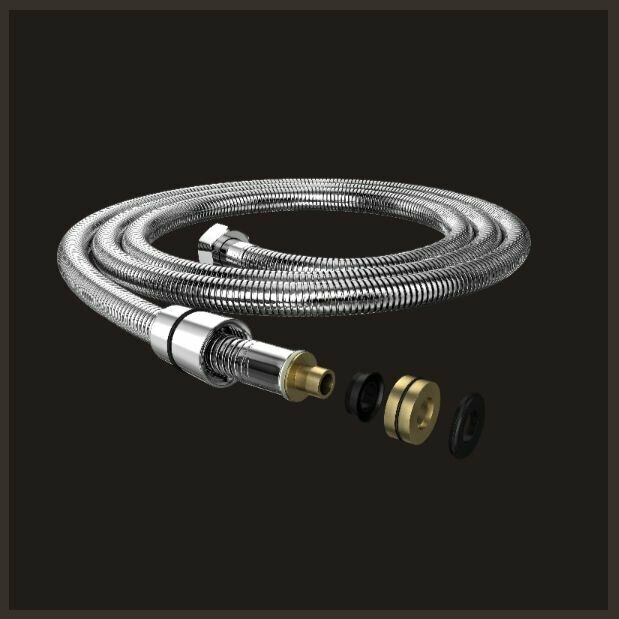 фото Душевой шланг Elghansa SH001-New растягивающийся 150-195 см