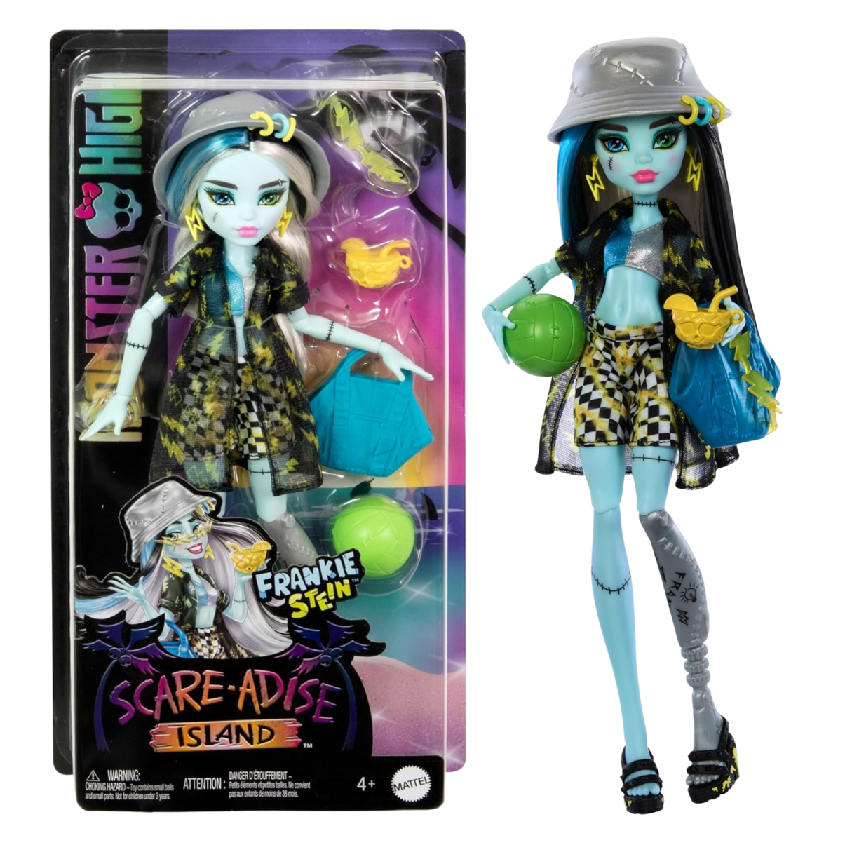 Кукла Монстер Хай Френки Штейн серия "Остров страха" Monster High — фото 1