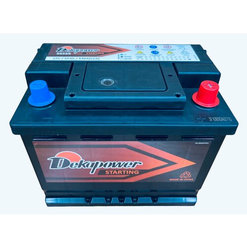 Аккумулятор автомобильный DekaPower 56559 65 Ач о. п. 640 А L2