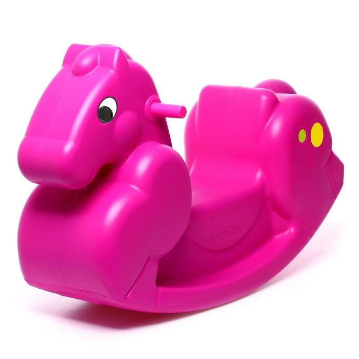OKIKID Качалка-лошадка, цвет розовый