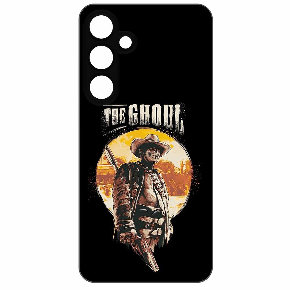Чехол-накладка Krutoff Soft Case Фоллаут (Fallout) - Гуль для Samsung Galaxy S24 черный
