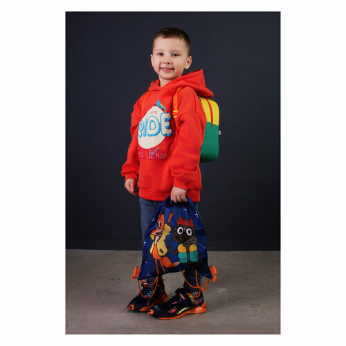 Мешок для обуви LXJS-UA1-883xs Лекс и Плу, размер32 x 27 x 1 см, для мальчиков.