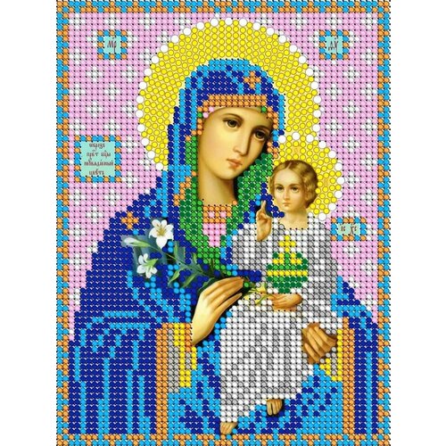 Алмазная мозаика икона Богородица Неувядаемый цвет 1419см 820₽
