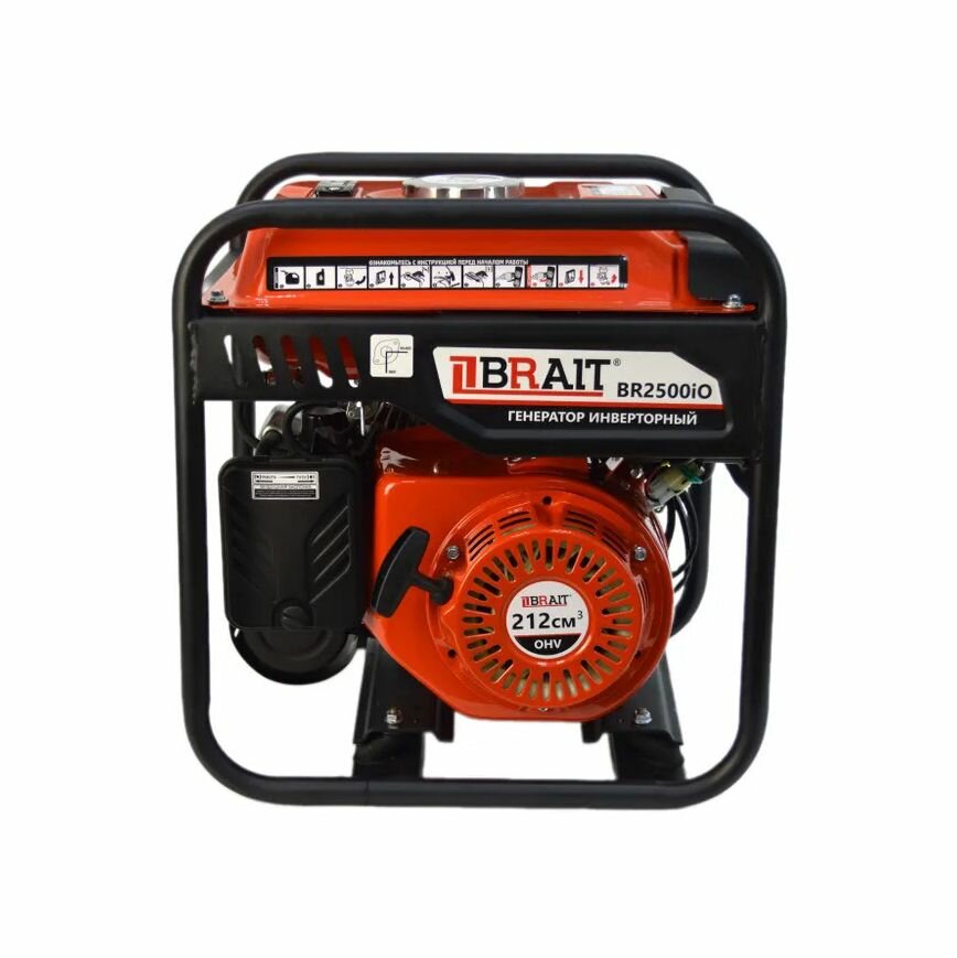 фото Генератор бензиновый инверторный Brait BR2500iO, 2.2 кВт, 212 см, 02.01.066.100