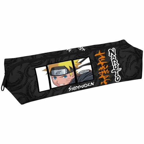 Пенал мягкий 1 отделение Naruto 60 х 200 х 45 универсальный черный 970₽
