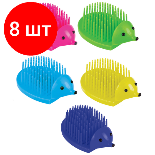 Комплект 8 шт Настольная подставка-держатель ArtSpace Ежик полипропилен ассорти 1071₽
