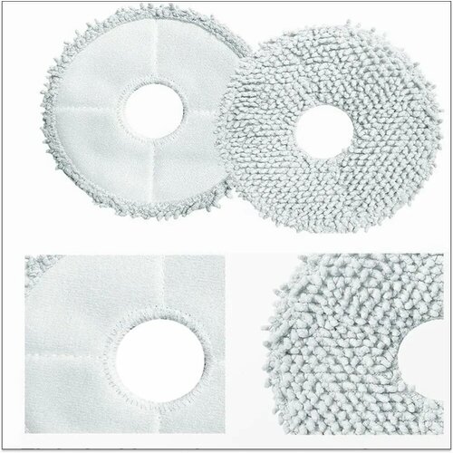 Салфетки для влажной уборки для робота-пылесоса Xiaomi S10 Plus Dreame L10 Ultra L10s Ultra L10 Prime Mijia Omni 2шт 500₽