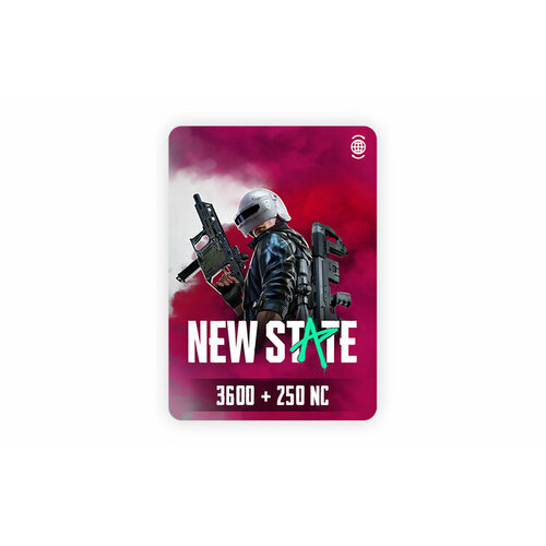 Игровая валюта New State Mobile 3600250 NC Цифровая версия New State Mobile Смартфон Регион активации РФ 234800₽