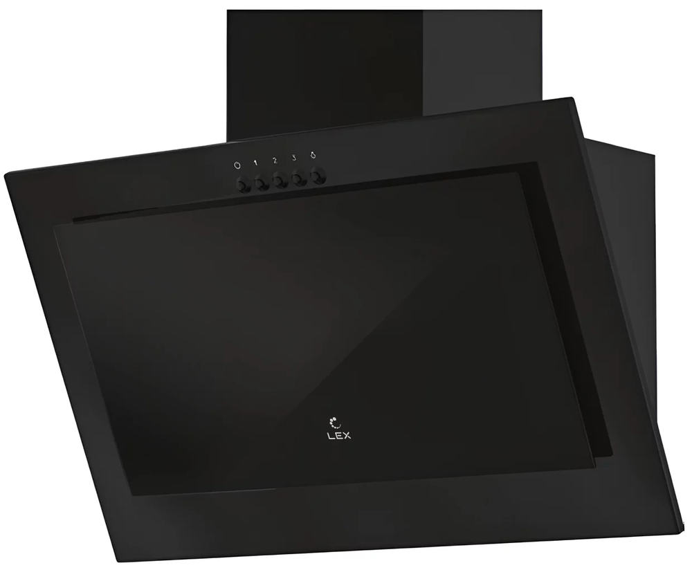 Вытяжка наклонная LEX Mio G 500 Black, 650 куб. м/час, ширина 50 см, черный, Китай