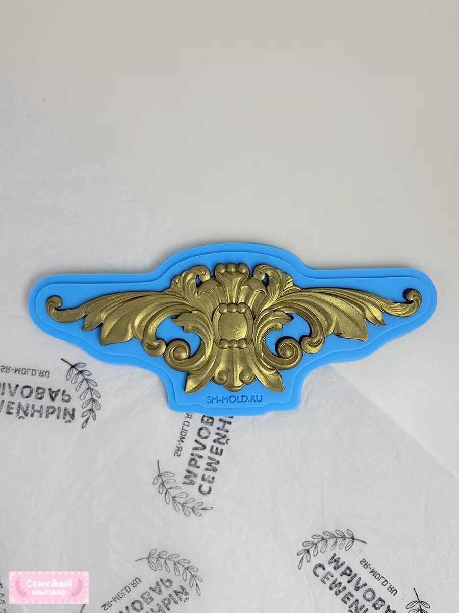 Силиконовая форма / молд для рукоделия Лепнина / Вензеля — фото 1