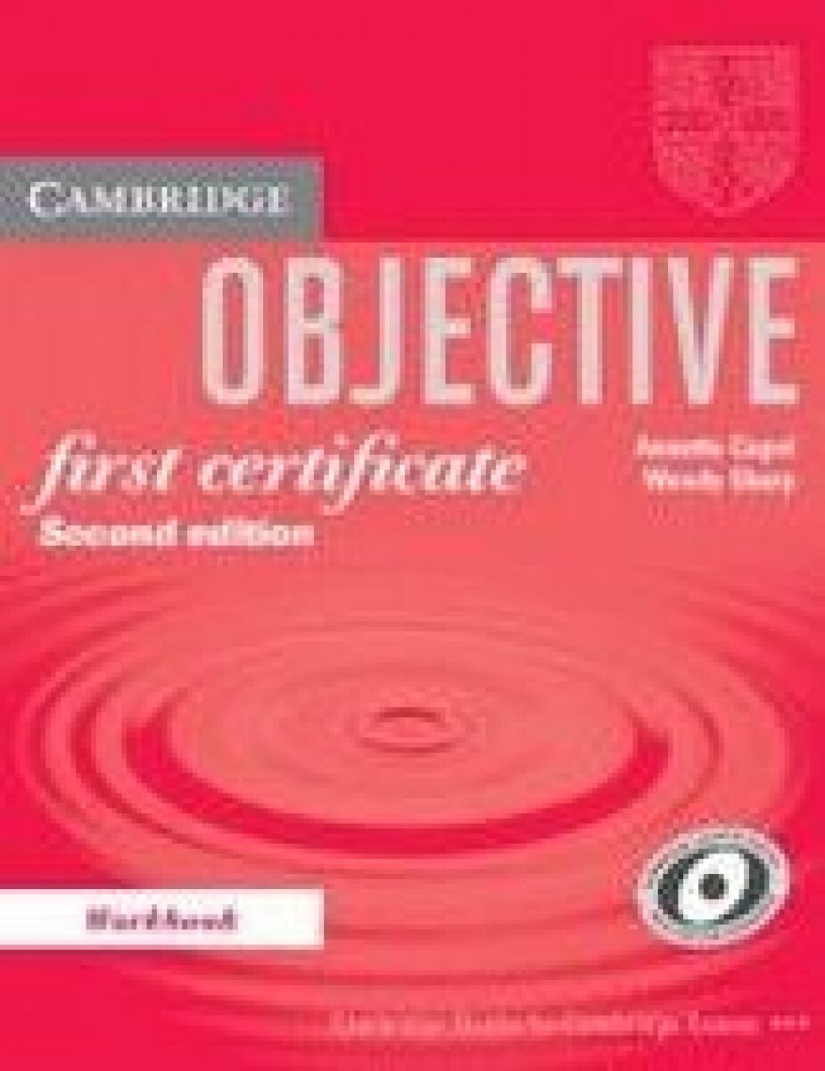 Objective First Certificate (Second Edition) Workbook without answers — фото 1