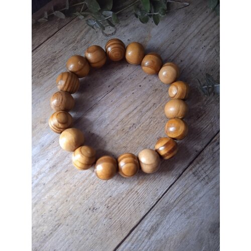 Славянский оберег, браслет, размер one size, коричневый, бежевый