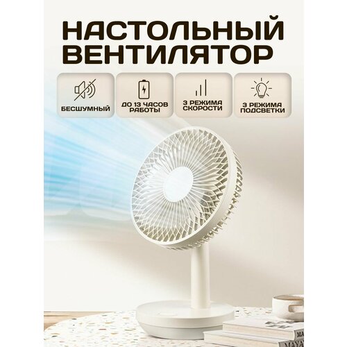 Вентилятор настольный бесшумный 2169₽