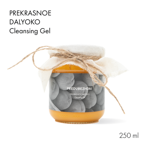 PREDUBEZHDAI/ Гель очищающий для умывания PREKRASNOE DALYOKO/ Аромат абрикосового варенья, 250 мл