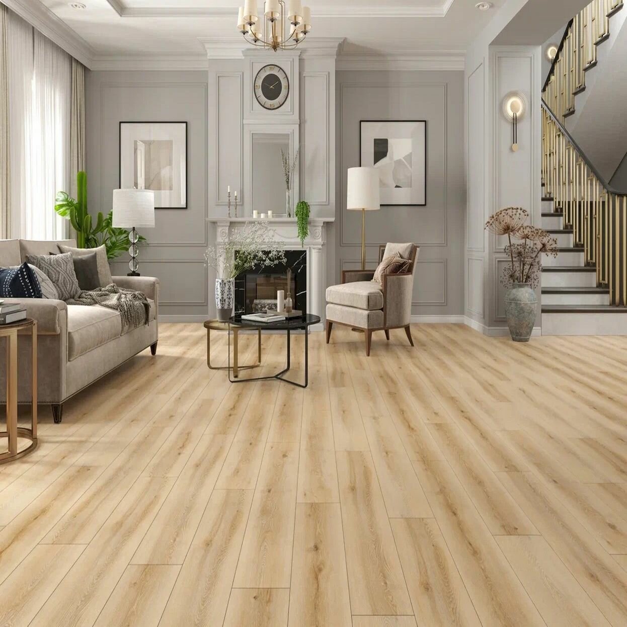Кварц-виниловый ламинат (SPC) Tulesna VERANO 1002-13 Damazo 2,23 м2