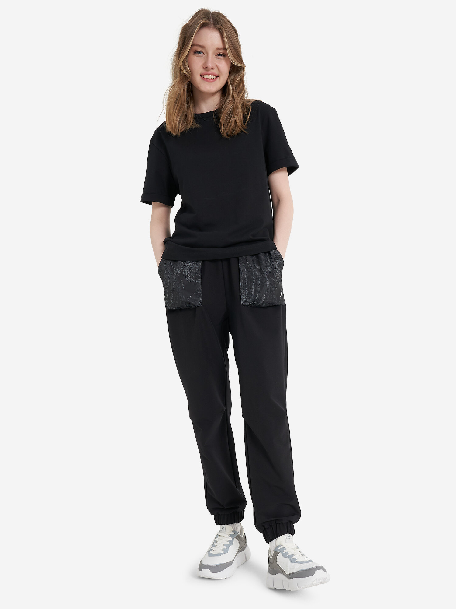 Футболка спортивная Demix, размер 50-52, черный — фото 1