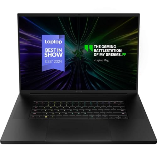 18 ноутбук Razer Blade 18 2024 Black WQXGA 2560x1600 i9 14900HX 32gb DDR5 2Tb SSD M2 NV GeForce RTX 4090 Win11 Home 32кг 584060₽
