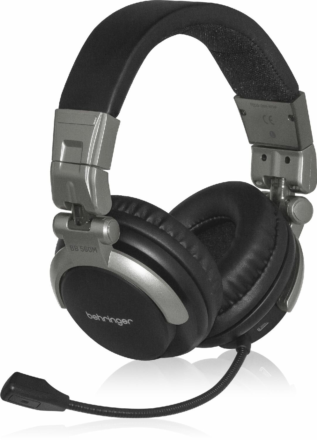Беспроводная компьютерная гарнитура BEHRINGER BB 560M, черный/серый