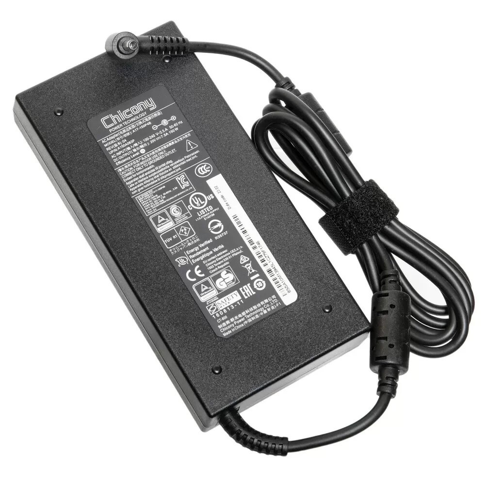 Блок питания MSI 4.5x3.0мм, 150W (20V, 7.5A) ORG, с сетевым кабелем — фото 1