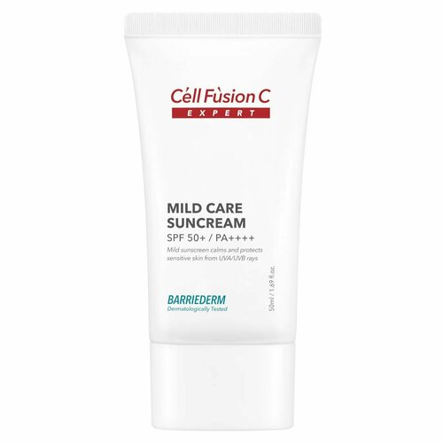 Cell Fusion C Крем солнцезащитный с церамидами Mild Care Suncream SPF50 50мл 5990₽