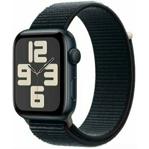 Умные часы Apple Watch Series SE Gen 2 2023 44 мм Aluminium Case GPS Midnight Sport Loop 29430₽