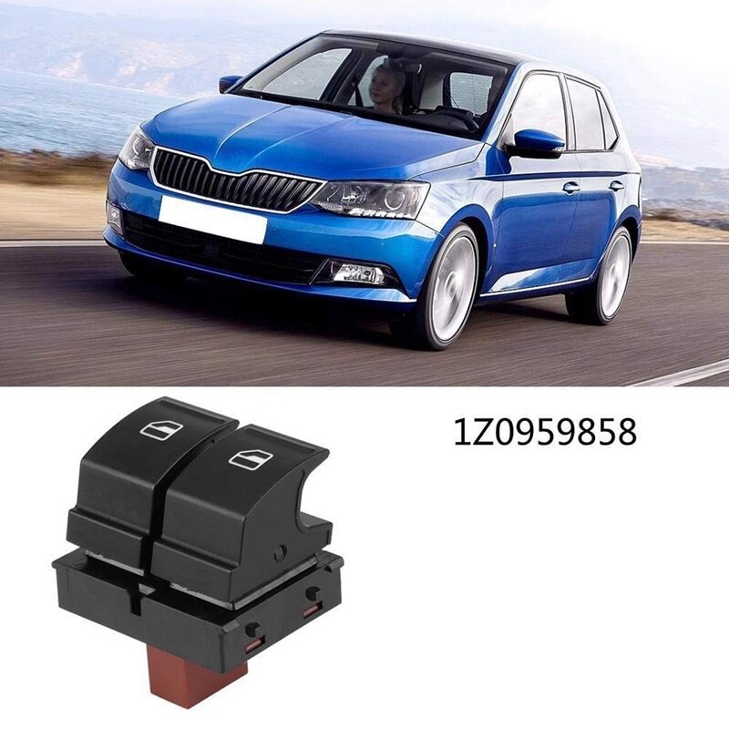 Кнопка включения стеклоподъемника MyPads для Skoda Fabia 2 Octavia 1Z Roomster — фото 1