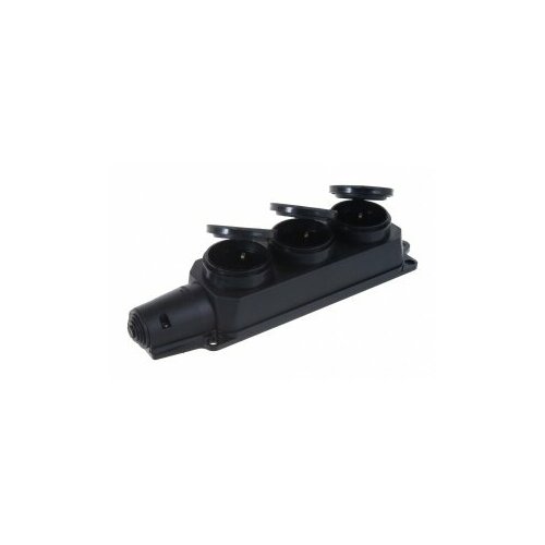 Колодка 3 гнезда каучук (ElestarPRO) YK-0403