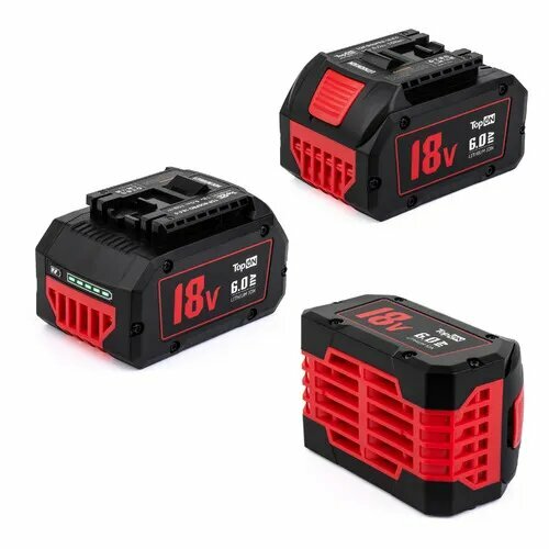 Батарея аккумуляторная для Bosch TOPON TOP-BOSPRO-18.6.0 18В 6Ач Li-Ion [103742]
