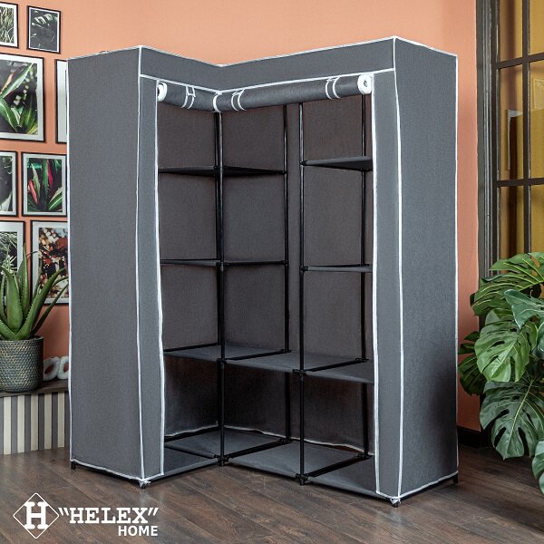 Напольная вешалка шкаф для одежды Helex Home W 30