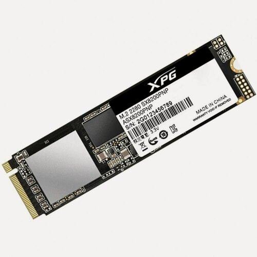 Изображение товара Жесткий диск SSD M.2 2280 512GB ADATA XPG SX8200 (ASX8200PNP-512GT-C)