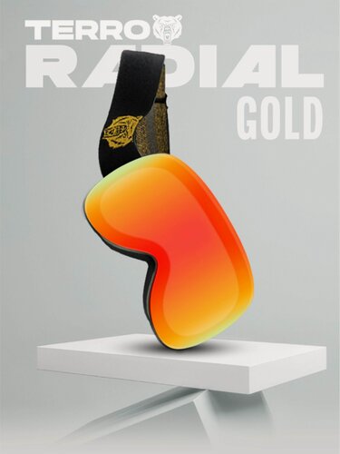Изображение товара Маска горнолыжная TERROR RADIAL Gold