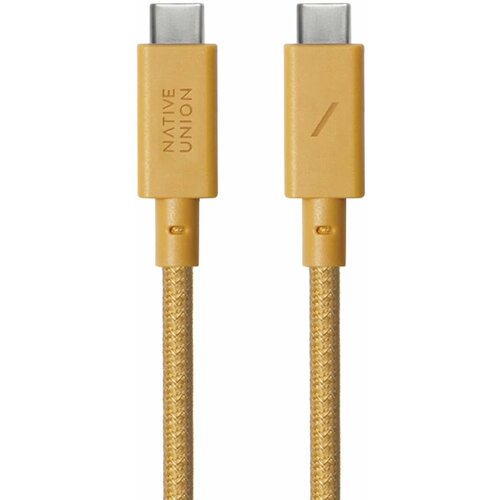 фото Кабели native union кабель anchor cable usb-c - usb-c, 3 м, пластик, крафтовый