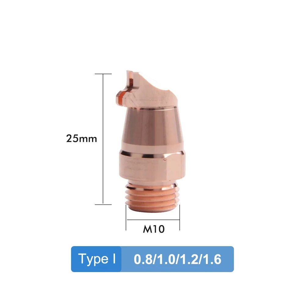 Сварочные сопла QILIN M10 M16 калибр 0,8 1,0 1,2 1,6 2,0