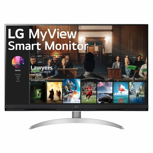 32 Монитор LG MyView 32SQ700S-W белый 48272₽