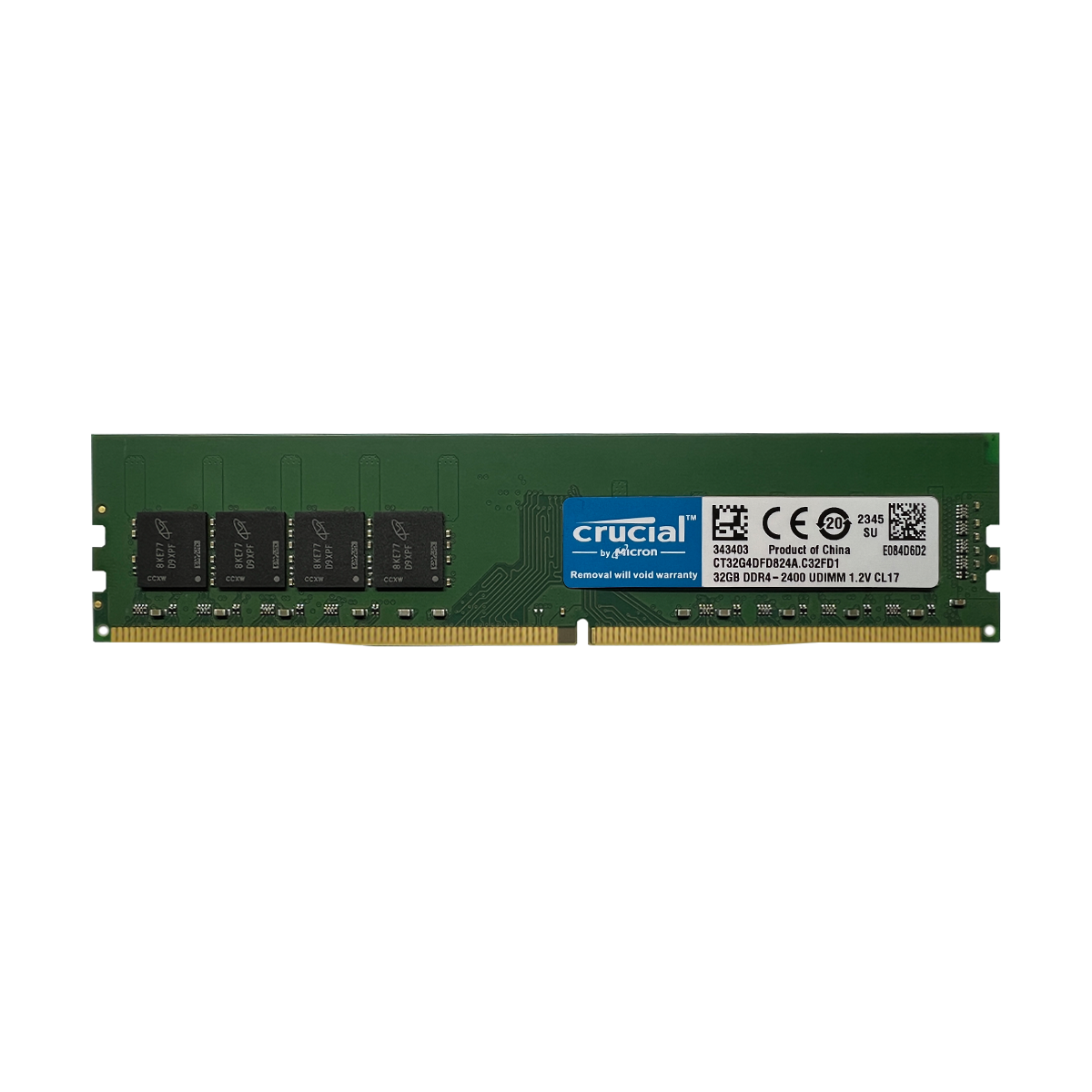 Crucial 32GB Kit (2 x 16GB) DDR4-2400 SODIMM — купить по