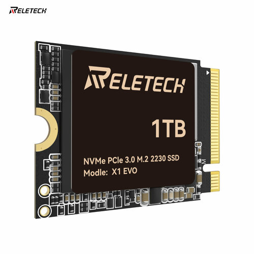 1ТБ M.2 2230 SSD PCIE3.0x4 NVMe для внутреннего твердотельного накопителя ноутбука Steam Deck Microsoft Surface, Reletech X1 EVO