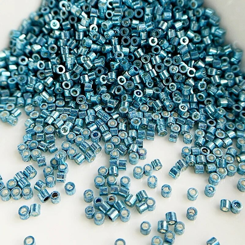 Японские стеклянные бусины DB 13x16 мм 1000 шт. металлический бронзовый цвет