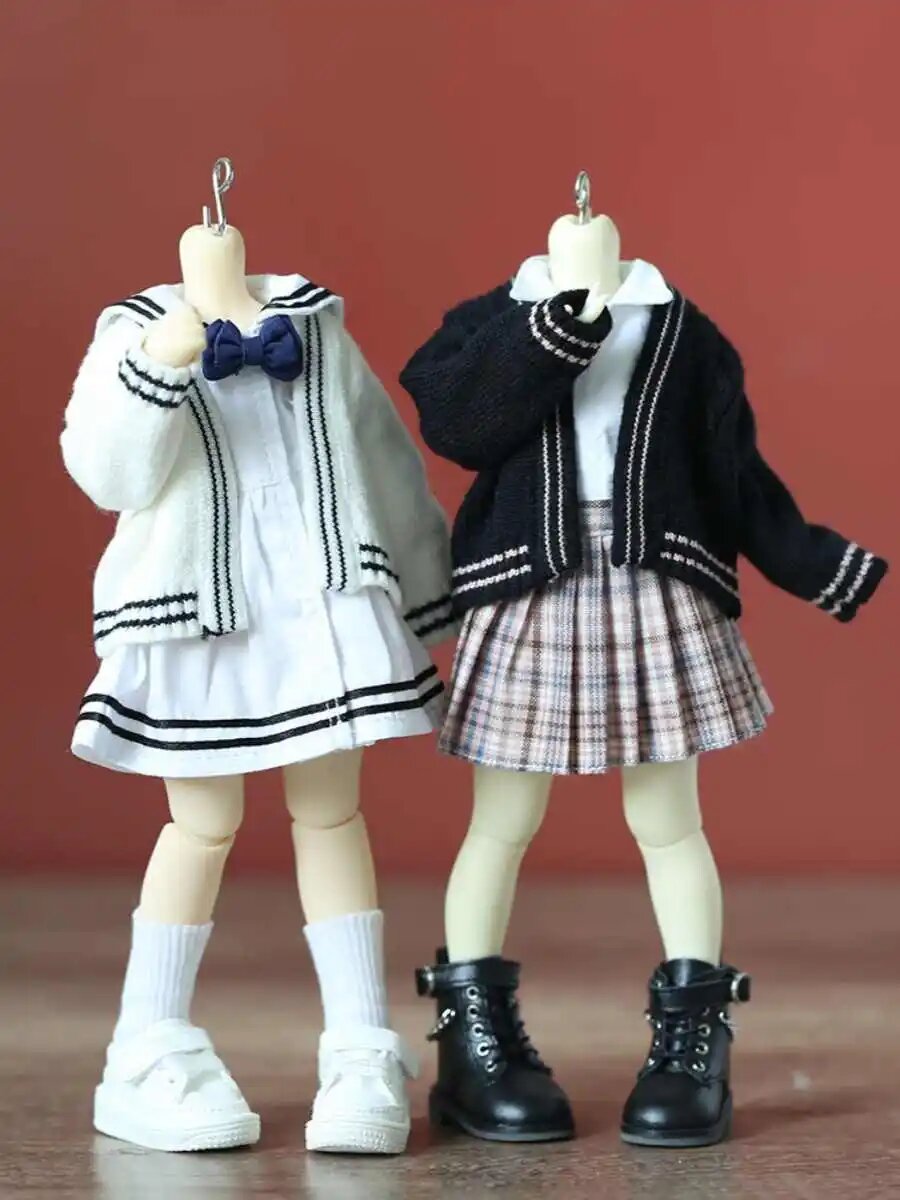 Кардиган для куклы Me and Toy 1/6, Only Clothes, Белый, Женский — фото 1