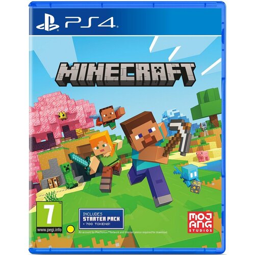 Minecraft Playstation 4 Bedrock Edition PS4 Русская версия 3850₽